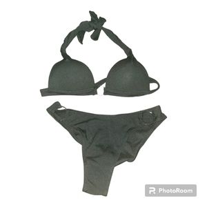 Black ring bikini size Medium
